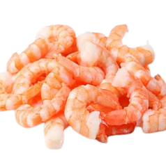 Креветка варено морожена чищена 100-200рр Manhas