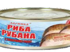 Риба рубана у томатному соусі, 240г